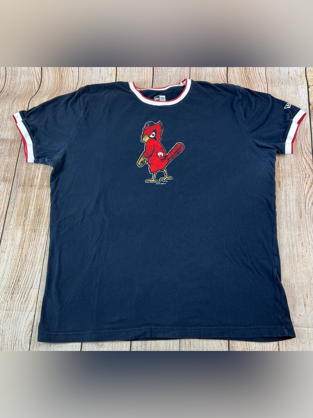 Mens New Era St Louis Louis Cardinals Baseball T Shirt Size XL